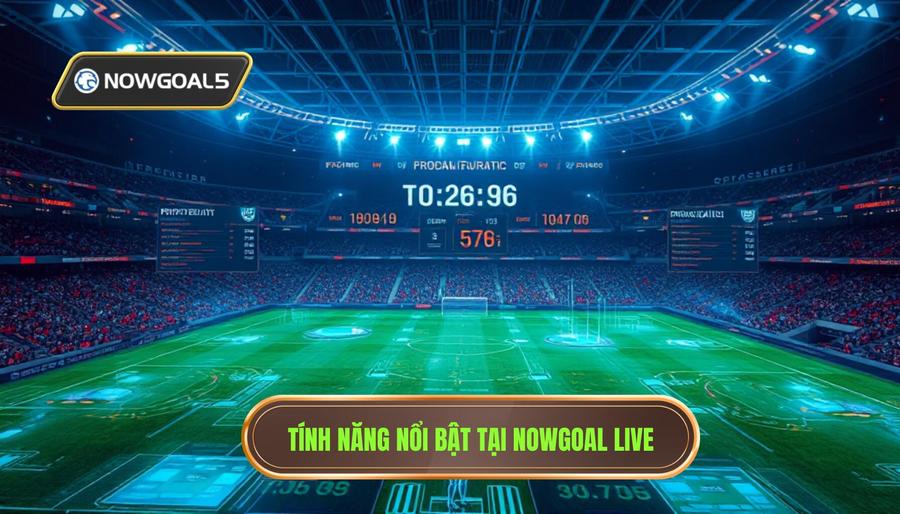 Các tính năng nổi bật khi theo dõi trận đấu Nowgoal Live